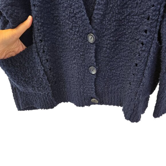 Free People Saturday Morning Wool Blend Cardigan Sweater Size Small - Picture 5 of 6